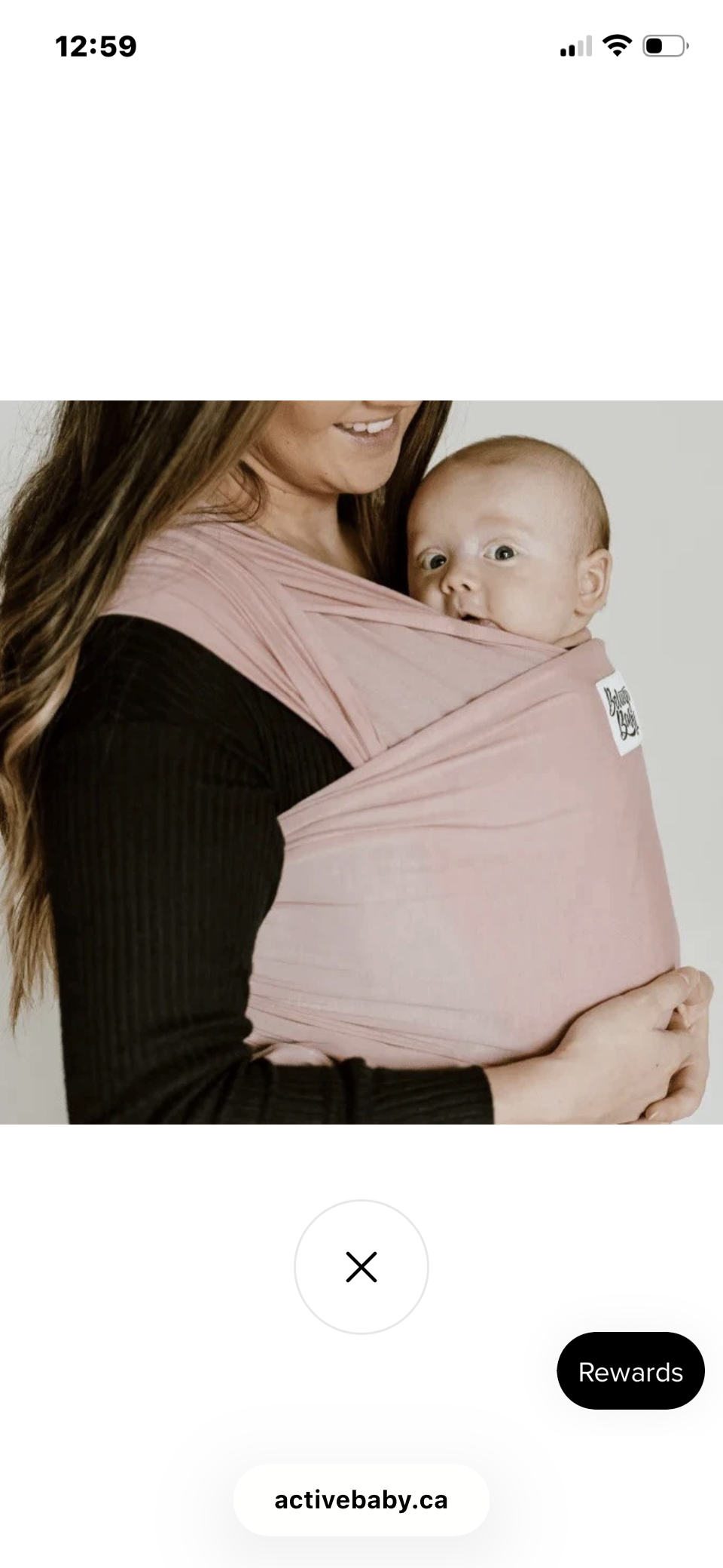 CC - Consignment - Beluga Baby Pink Wrap