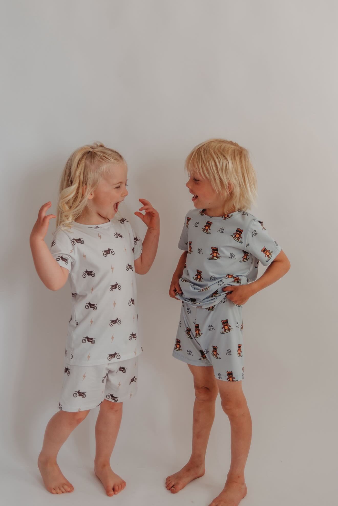 Little Aspen Baby - Full Throttle Shorts Set