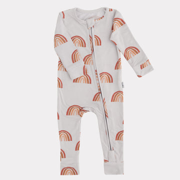 Pip & Phee - Footless Bamboo Sleeper - Rainbow