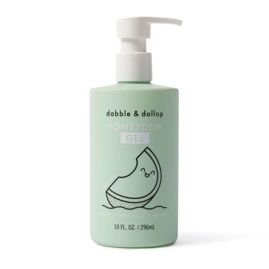 Dabble & Dollop - All-Natural Honeydew Shampoo, Body Wash & Bubbles