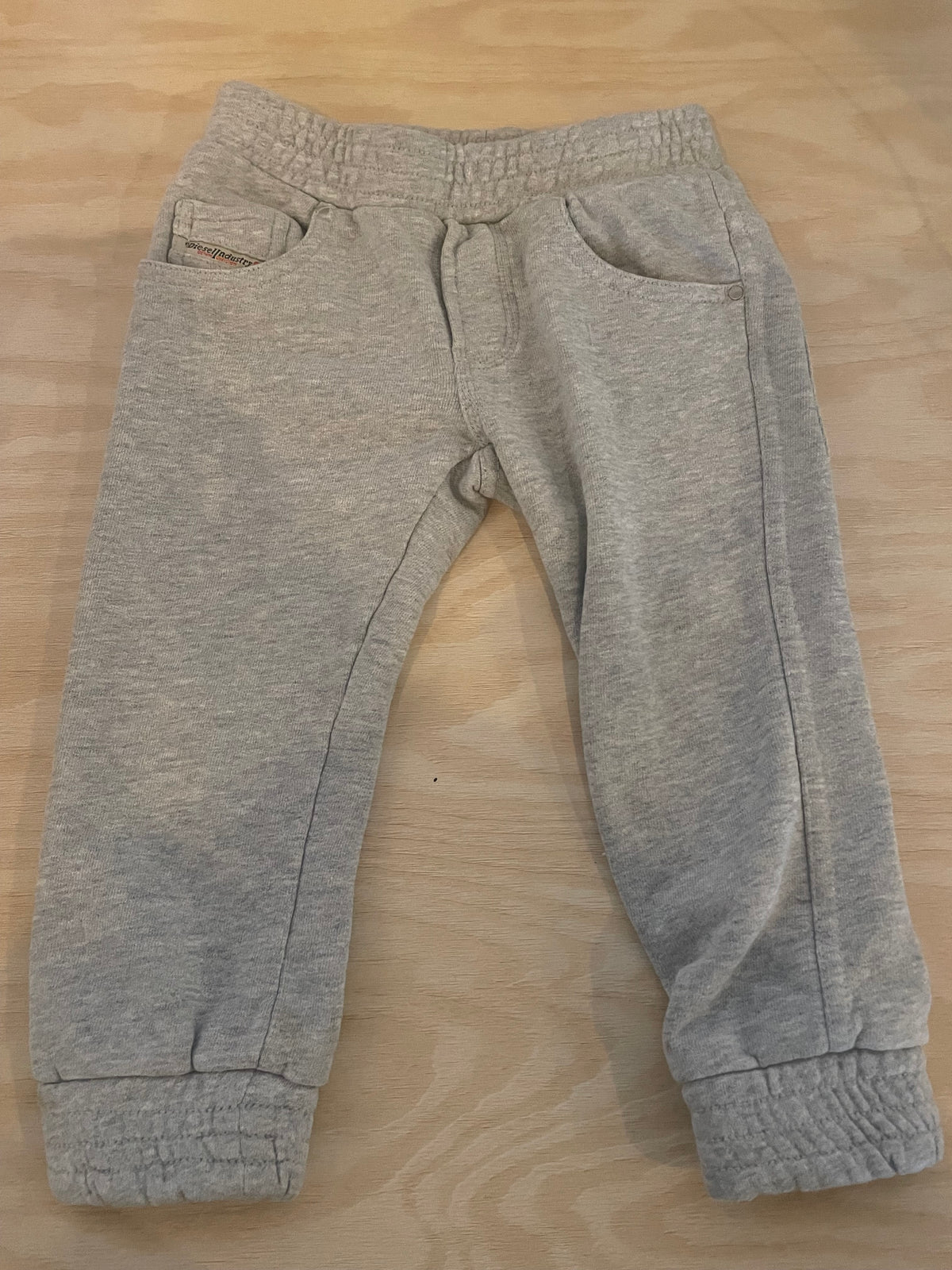 LK -  Consignment - Diesel Kids Grey Joggers - 18M