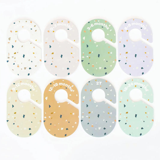 3 Sprout - Baby Closet Dividers (Newborn To 24 Months) - Terrazzo