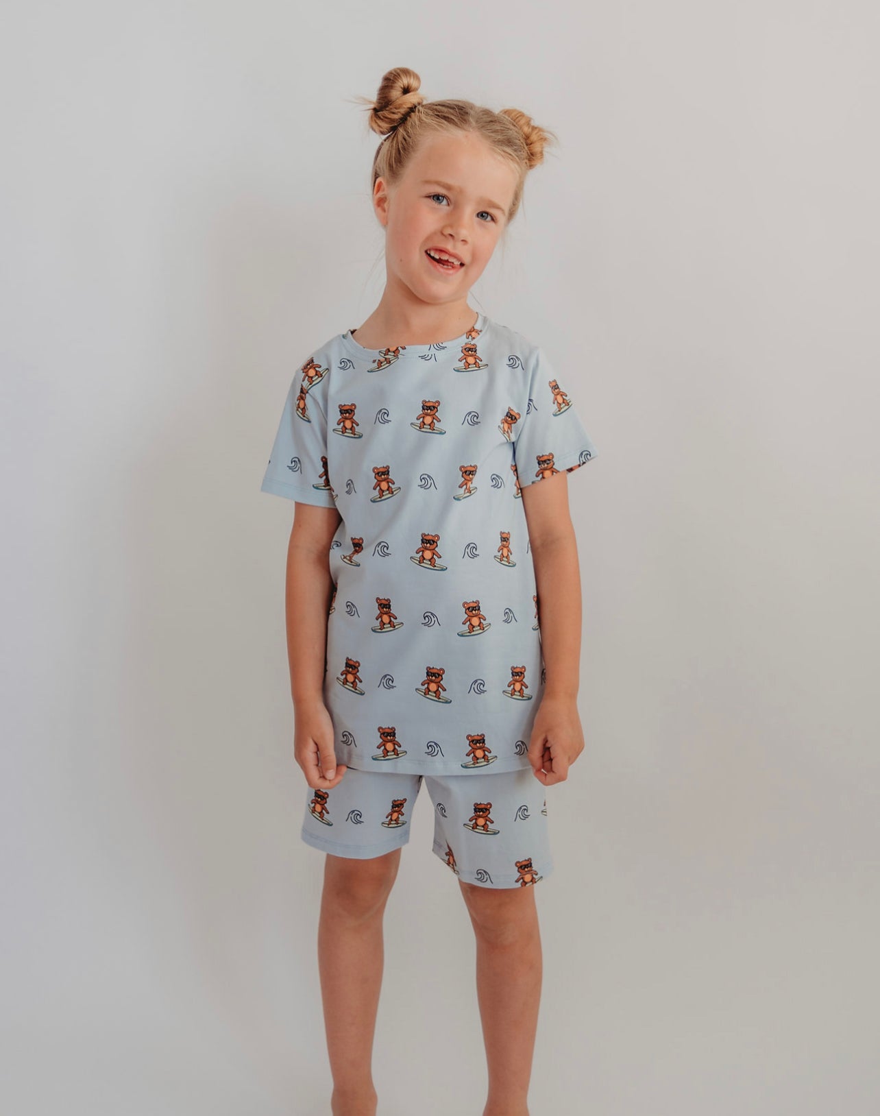 Little Aspen Baby - Salty Bear Shorts Set