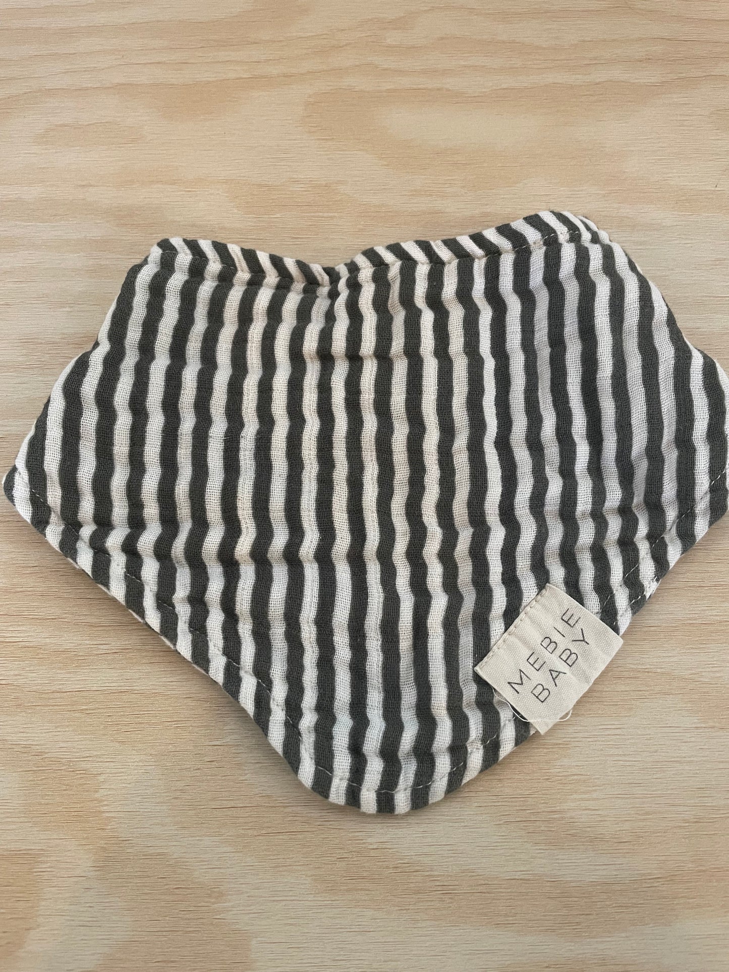 EM - Consignment-Mebie baby green bib