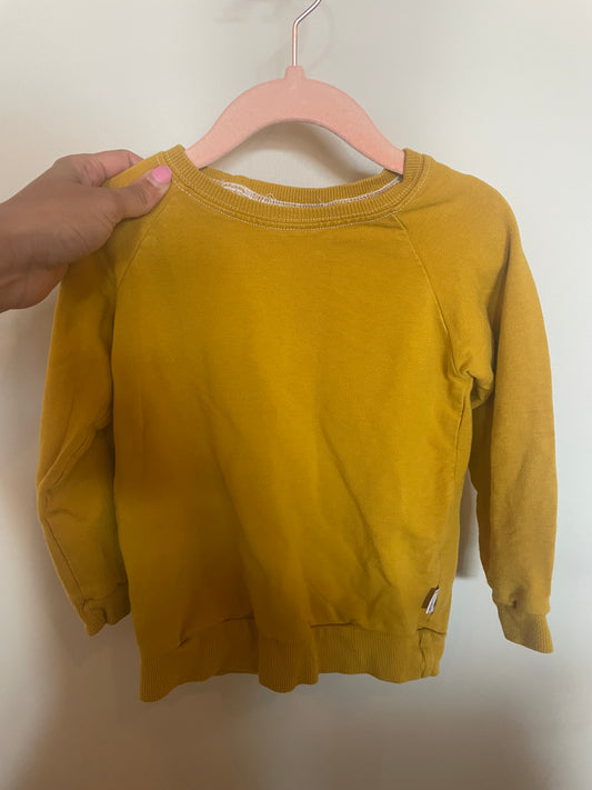 CAR MAR - Consignment - Portage & Main Mustard Pull Over - 3/4 T