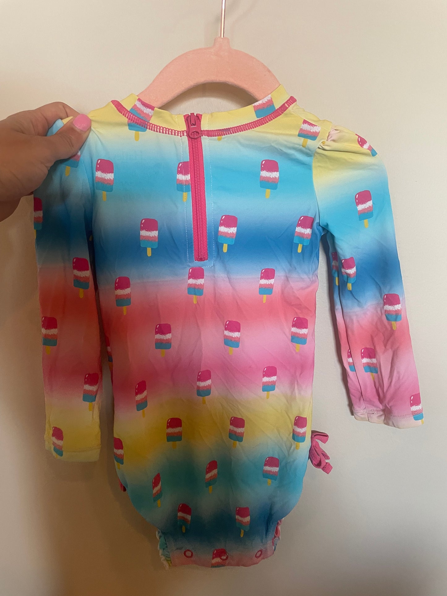 CC - Consignment - Hatley rash guard swimsuit - 9-12M