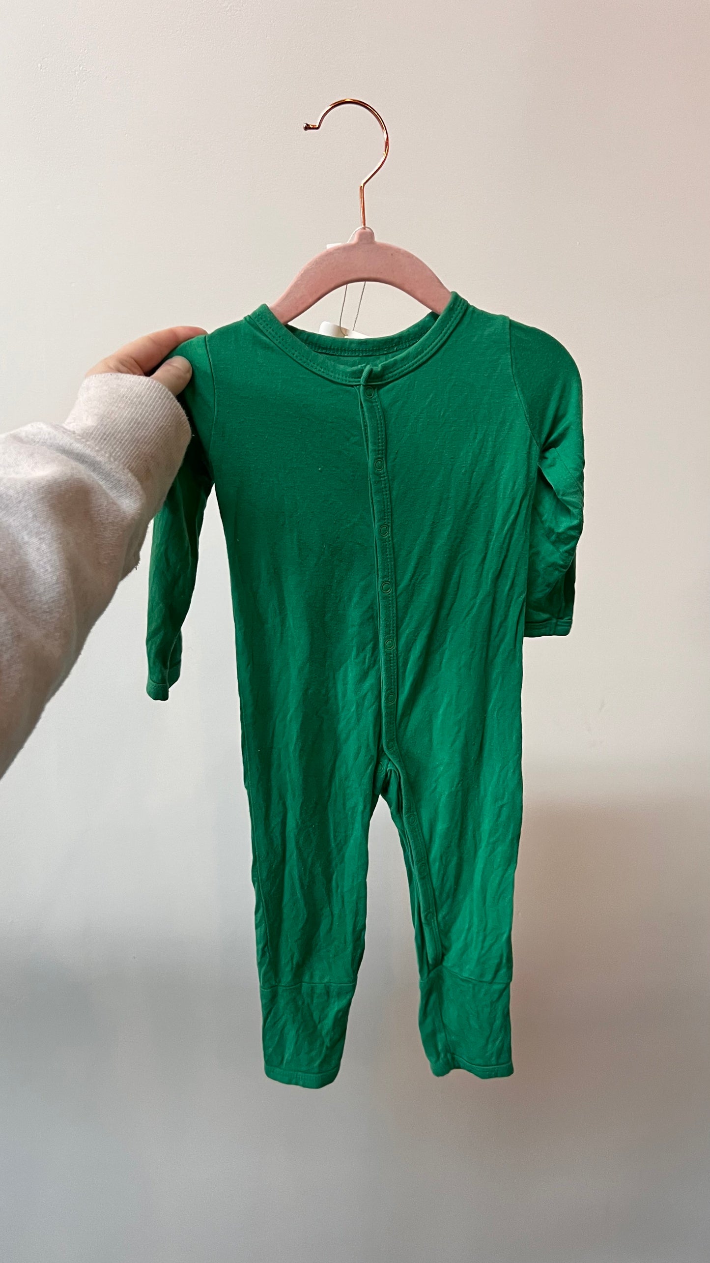 Trendy & Chic - Kyte Baby - 6-12M - Green Romper