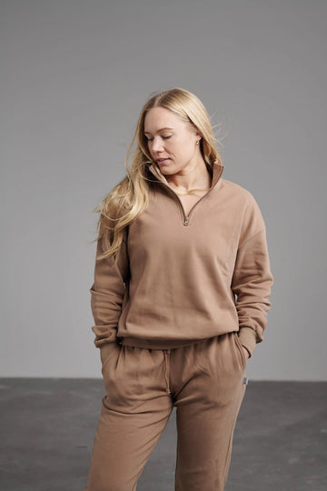 Rype Active - Quarter Zip - Deep Sand