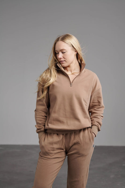 Rype Active - Quarter Zip - Deep Sand
