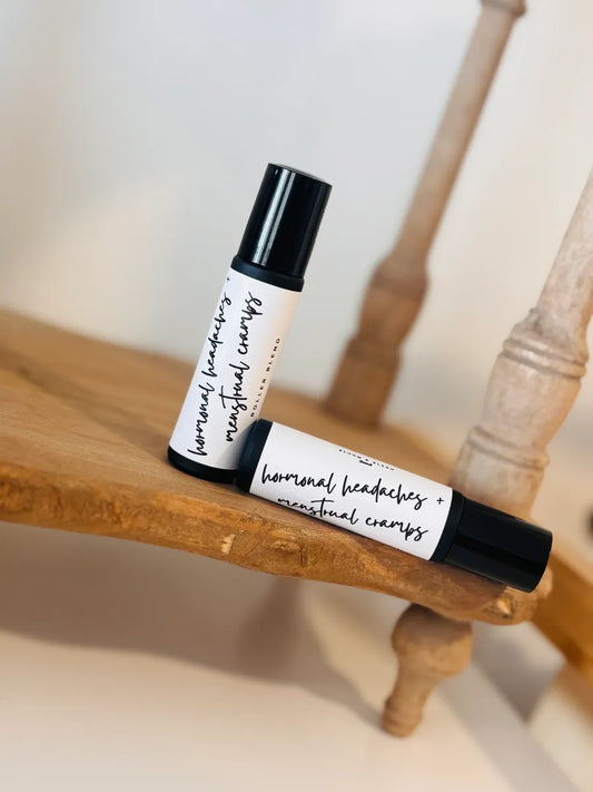 Bloom & Blend - Hormonal Headaches + Menstrual Cramps Roller