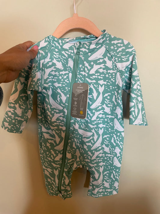 BM - Consignment - NWT Stonz Sun Ocean Suit - 0-6M