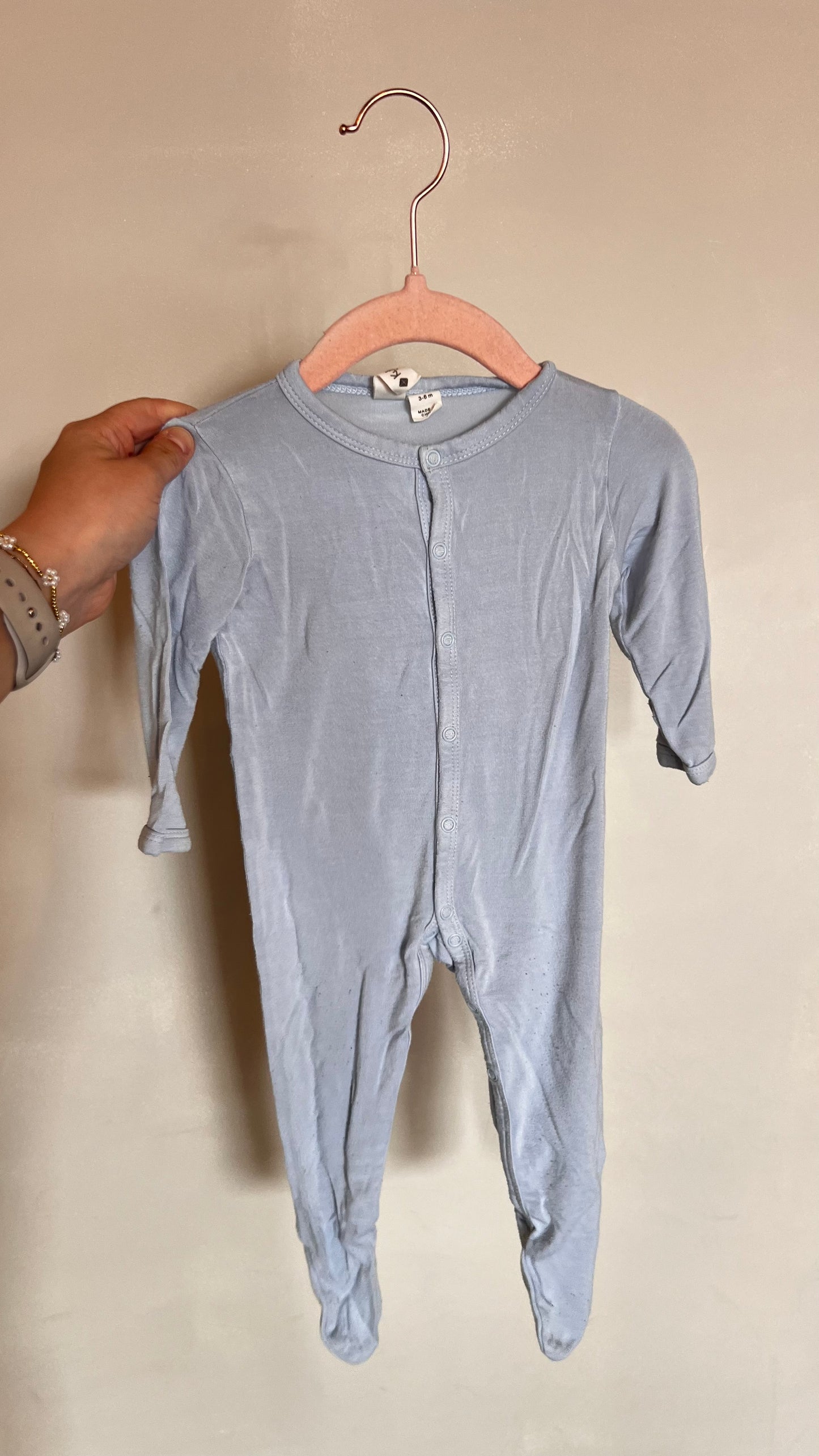 KRH - Consignment - Kyte Baby Baby Blue Sleeper 3-6M