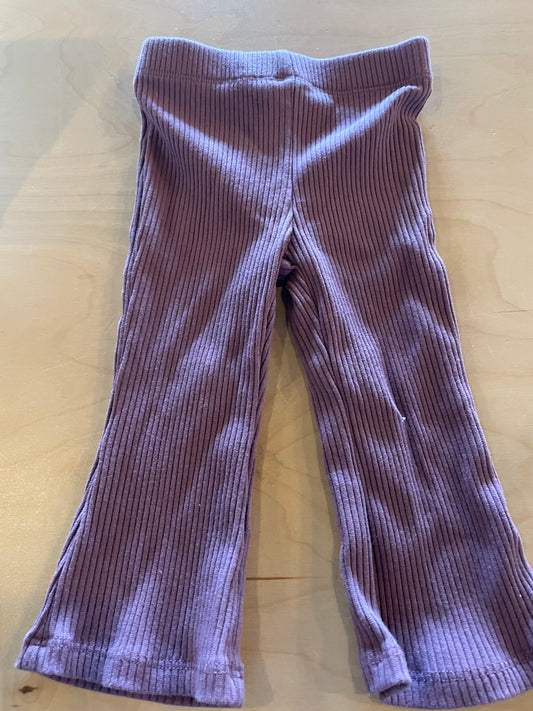 JE - Consignment - Rococo Purple Flare Leggings - 12M