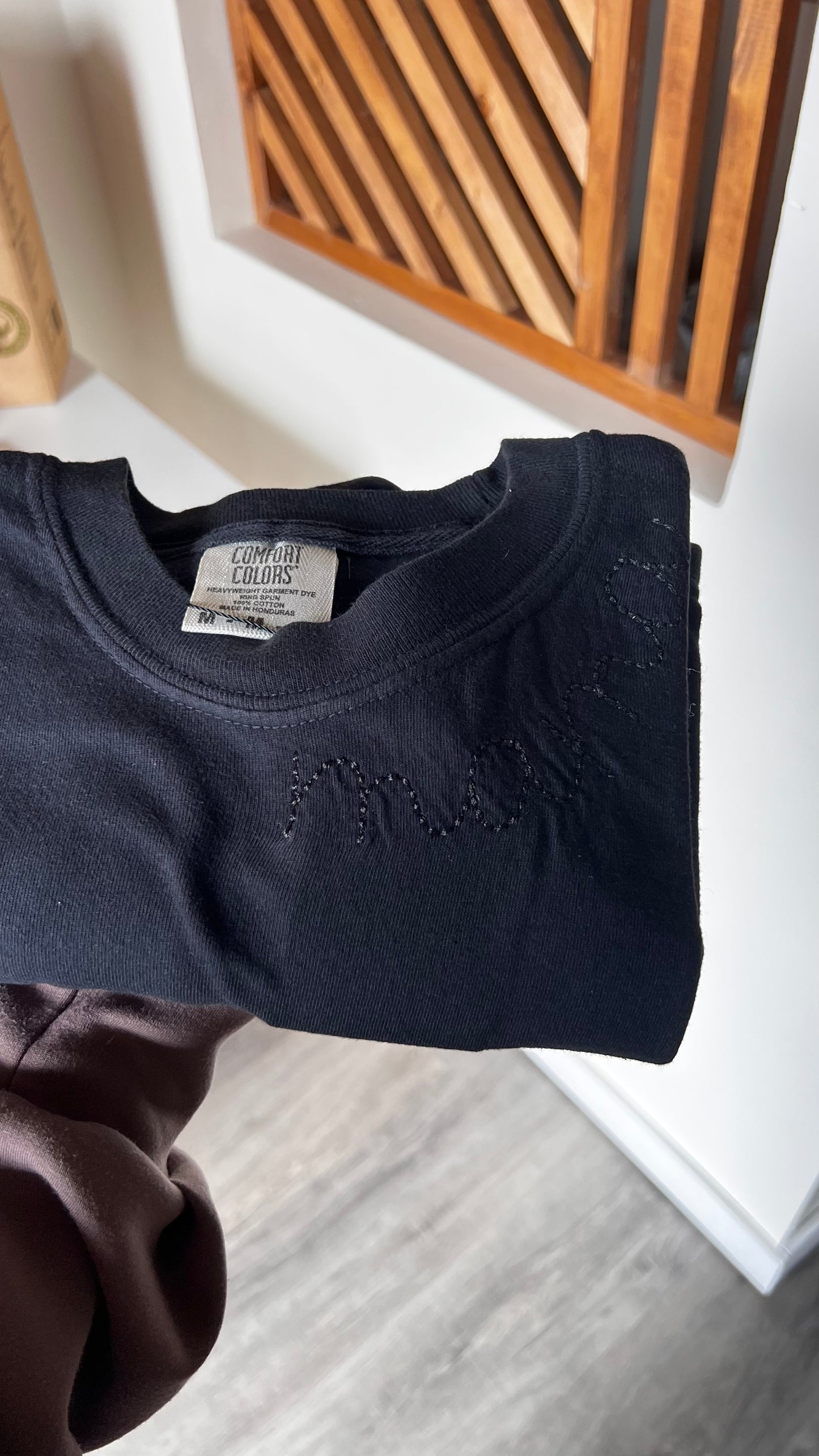 Teddy Little Apparel - Mama T Shirt - Black