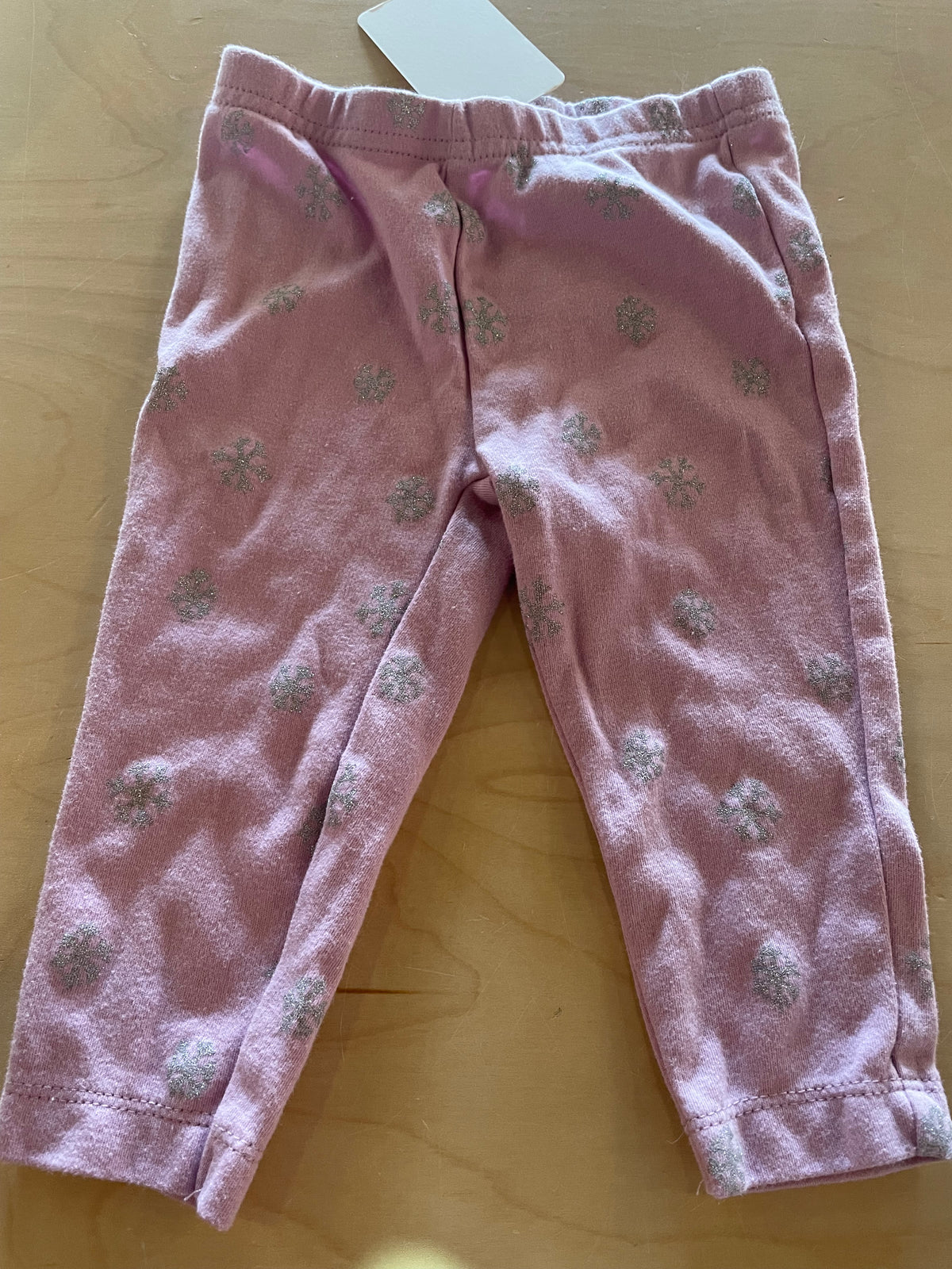 CC - Consignment - Carters Snowflake Pant - 6-9M