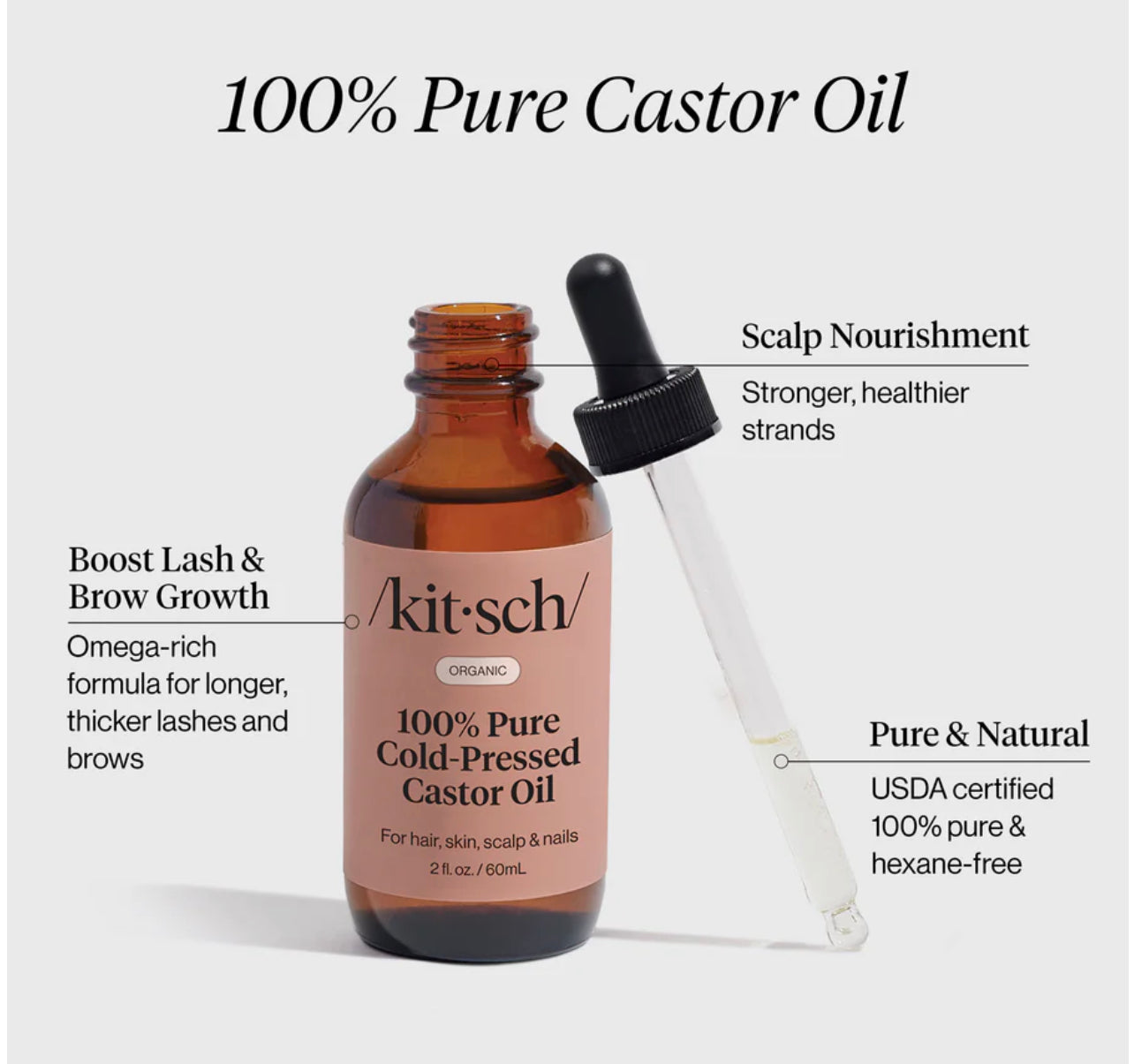 KITSCH - 100% Pure Castor Oil