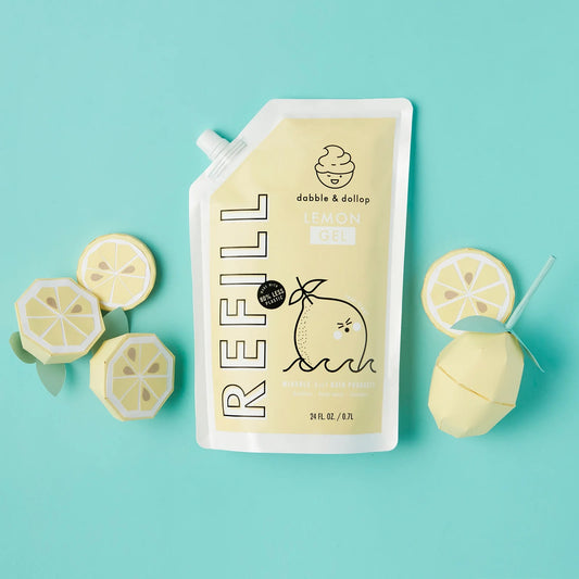 Dabble & Dollop - 3 in 1 Refill Pouch - Lemon