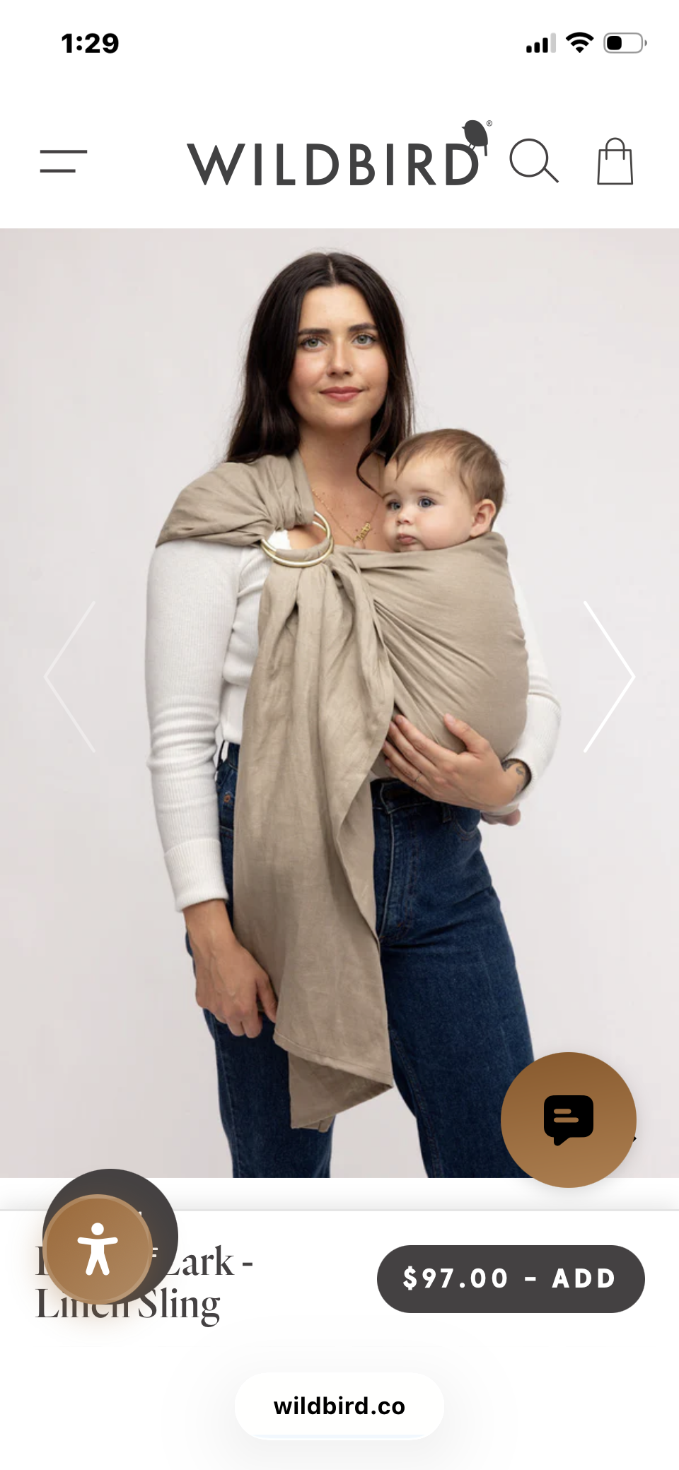 CC - Consignment - Wildbird Tan Wrap