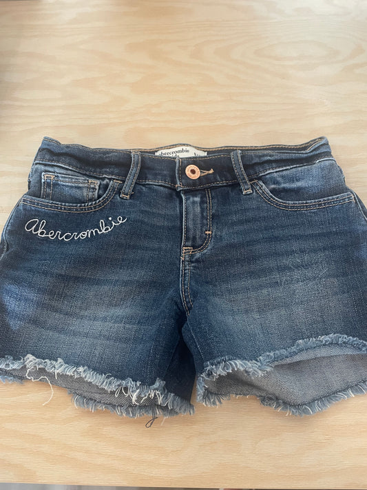 GC - Consignment - Abercrombie Kids Midi Jean Short - 9/10