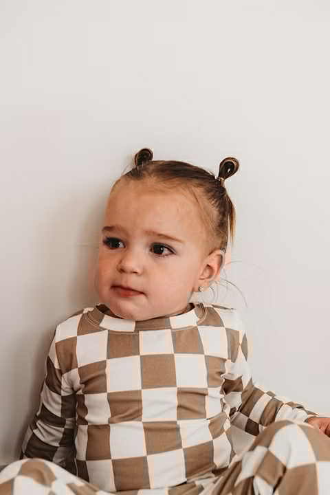 Little Aspen Baby - Badlands Checkered 2 Piece Set
