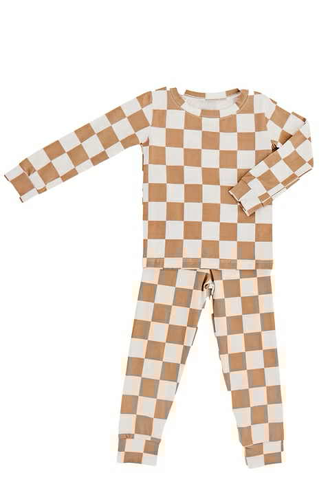 Little Aspen Baby - Badlands Checkered 2 Piece Set