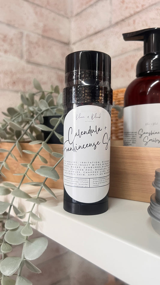 Bloom & Blend - Calendula & Frankincense Salve Large Stick