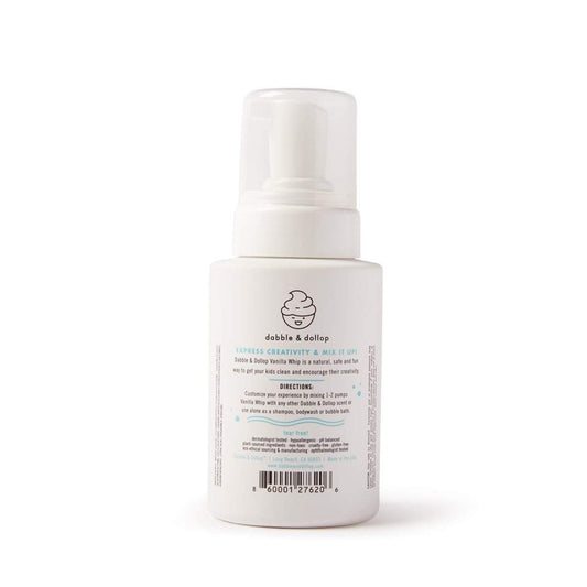 Dabble & Dollop - All-Natural Vanilla Foaming Shampoo & Body Whip