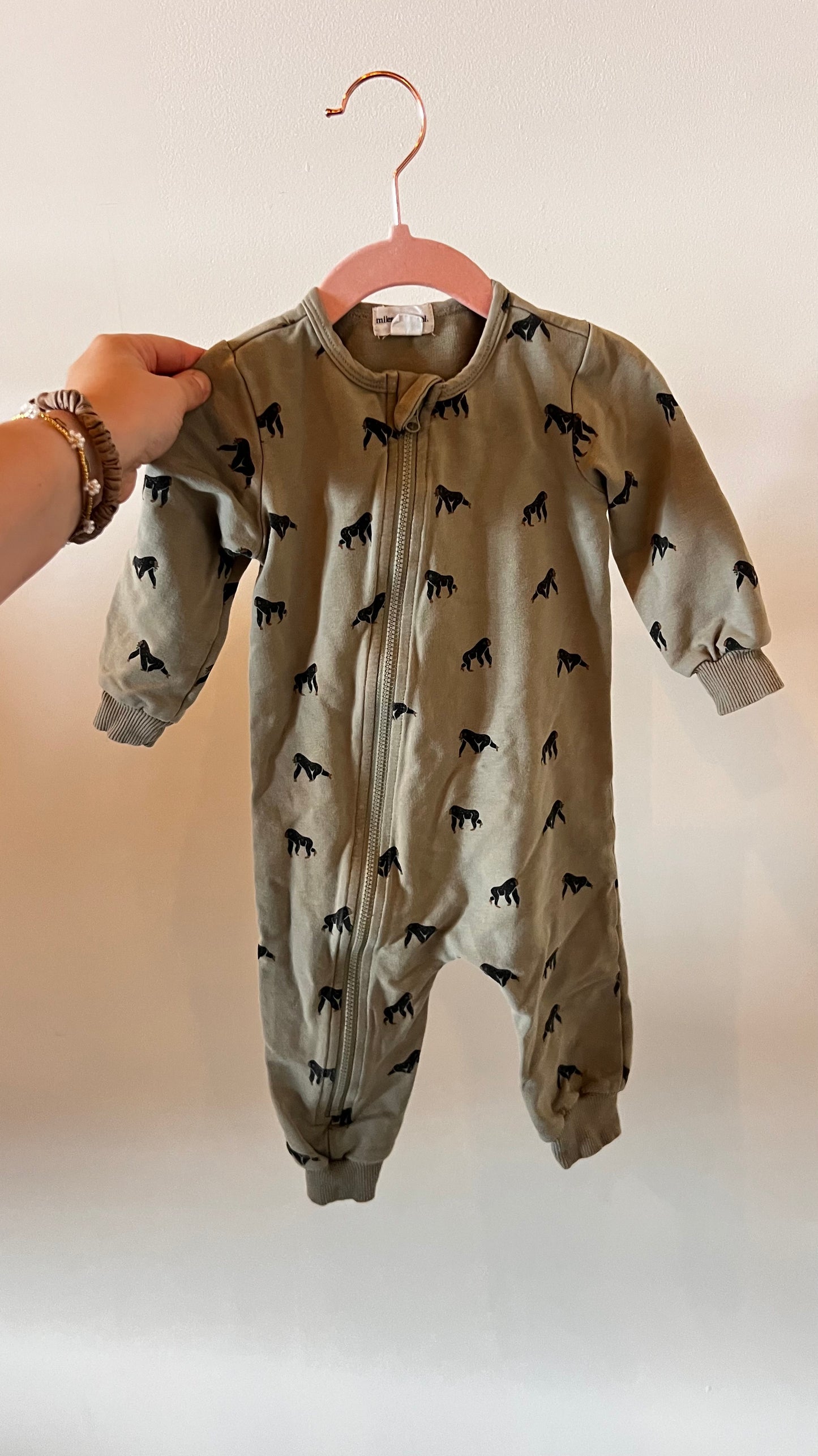 CM - Consignment - Miles The Label Olive Sleeper 12M