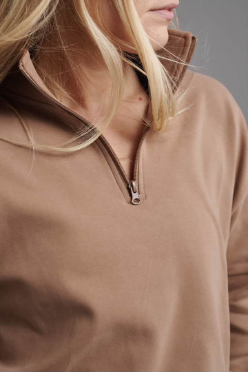 Rype Active - Quarter Zip - Deep Sand