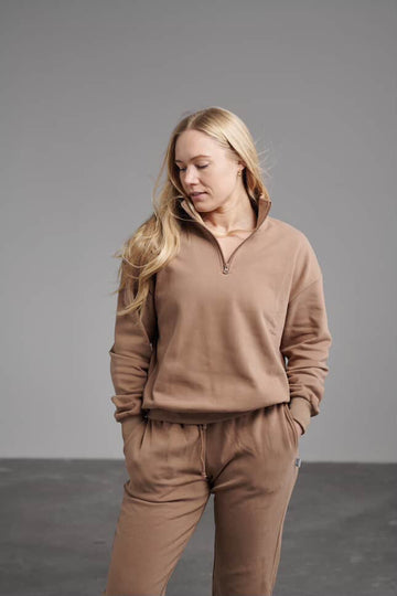Rype Active - Quarter Zip - Deep Sand