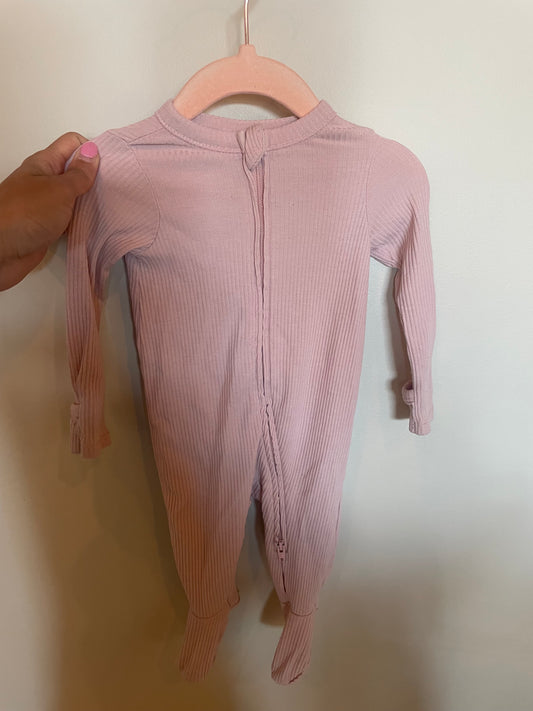KB - Consignment - Old Navy Blush Sleeper - O-3M