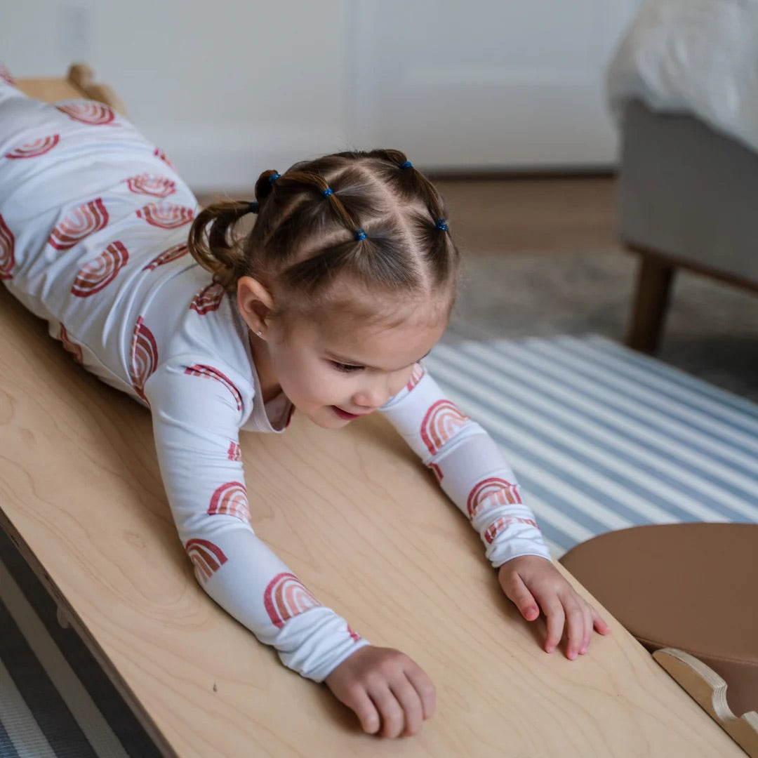 Pip & Phee - Two Piece Bamboo Set - Rainbow