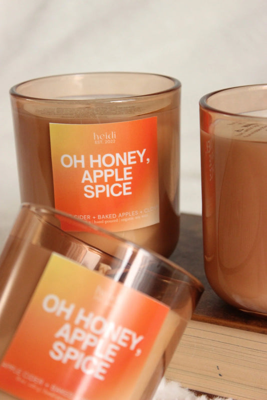 Heidi Studio - Oh Honey! Apple Spice Candle