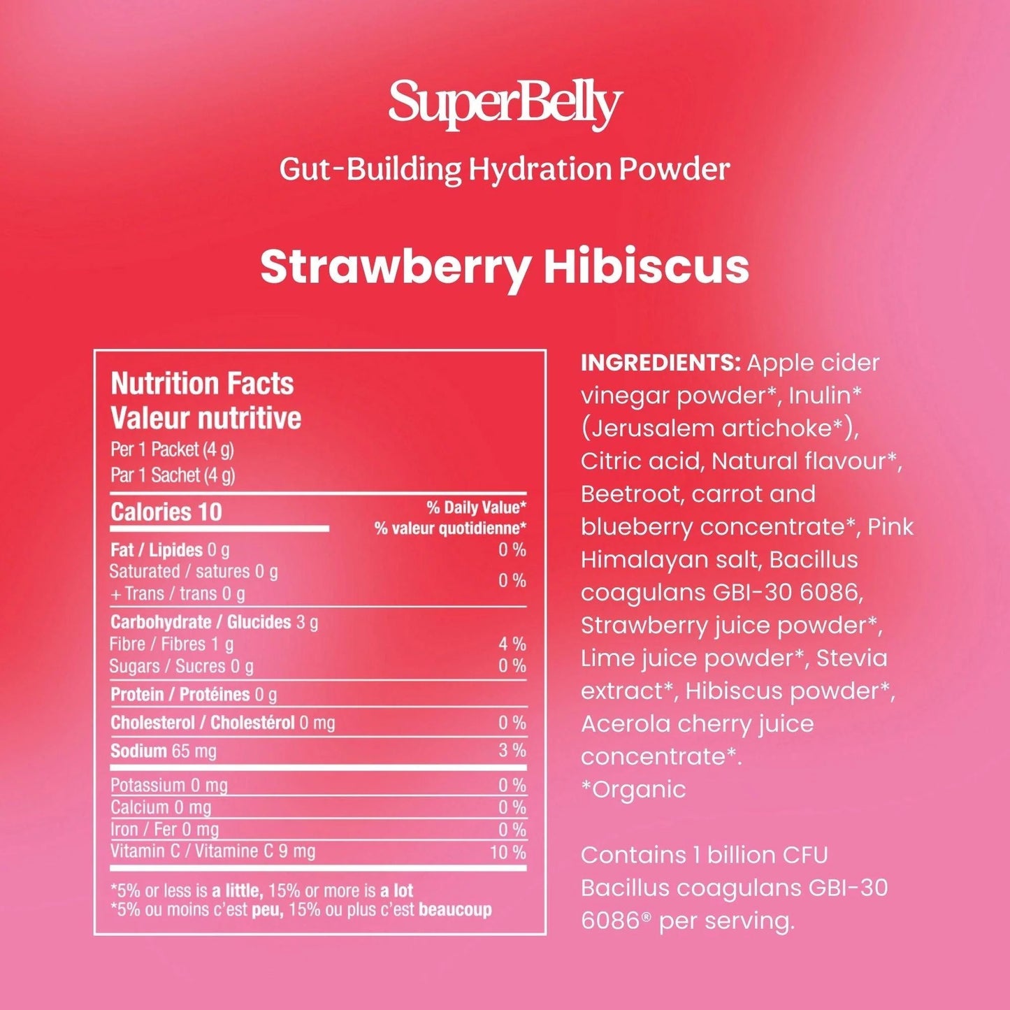 Blume - SuperBelly Strawberry Hibiscus