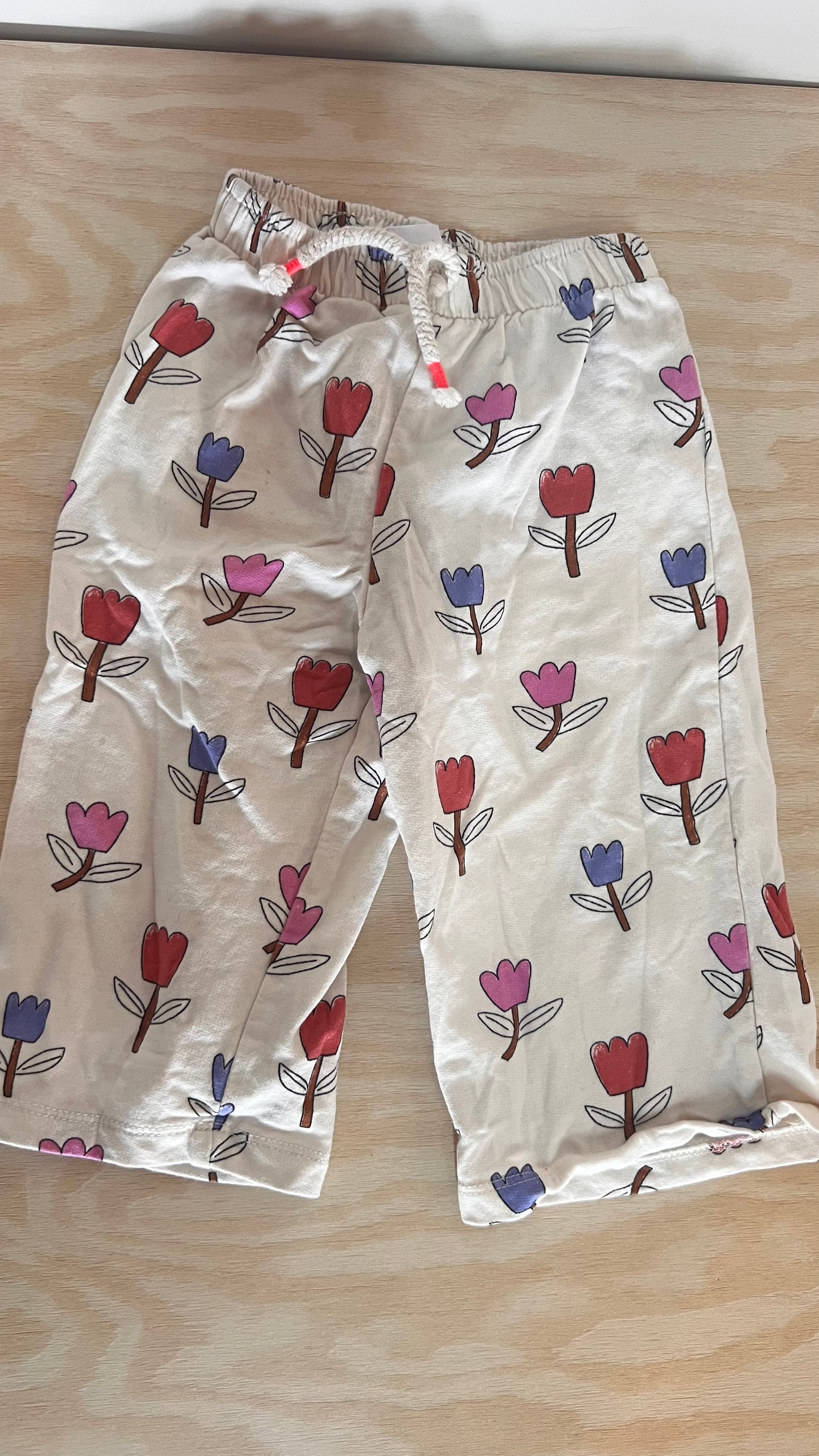 MR - Consignment - Zara Floral Hello Crew Pant - 2T
