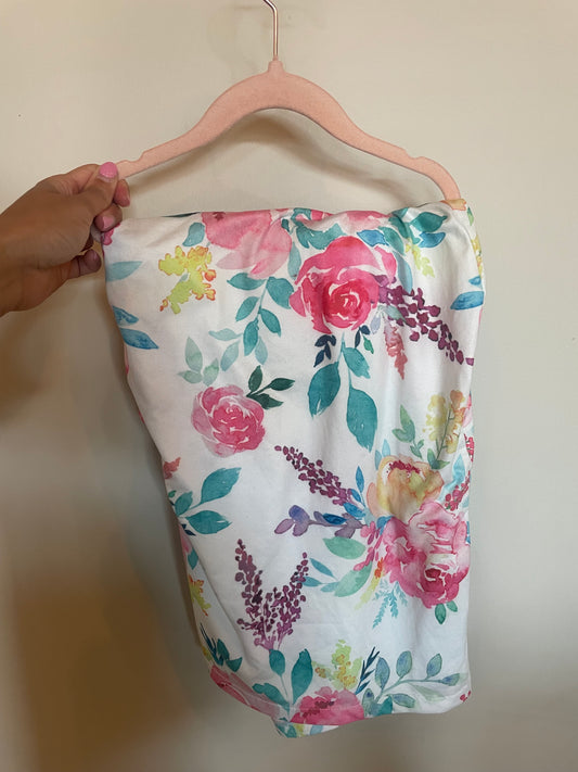 KB - Consignment - Floral Car Seat Cover
