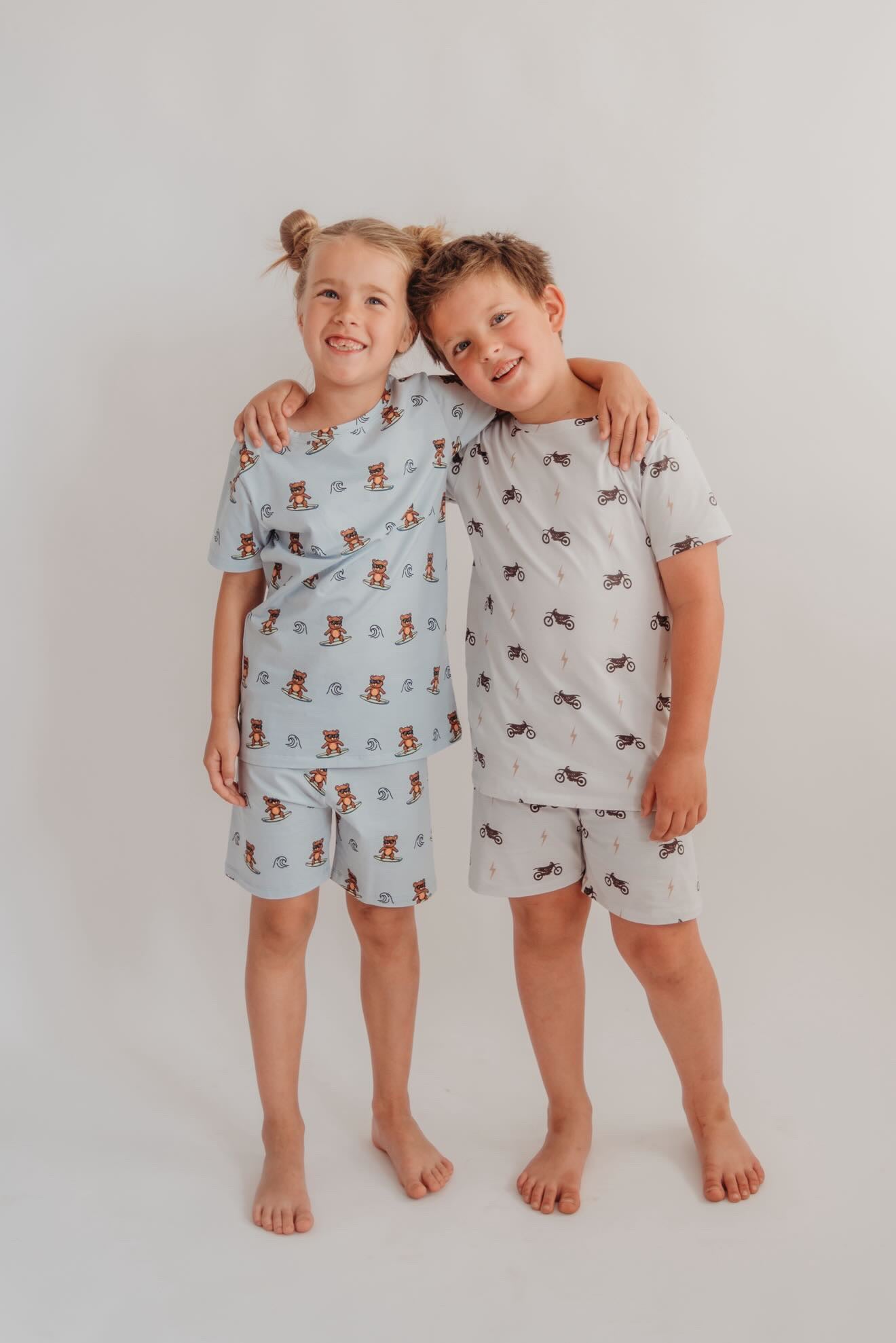 Little Aspen Baby - Full Throttle Shorts Set