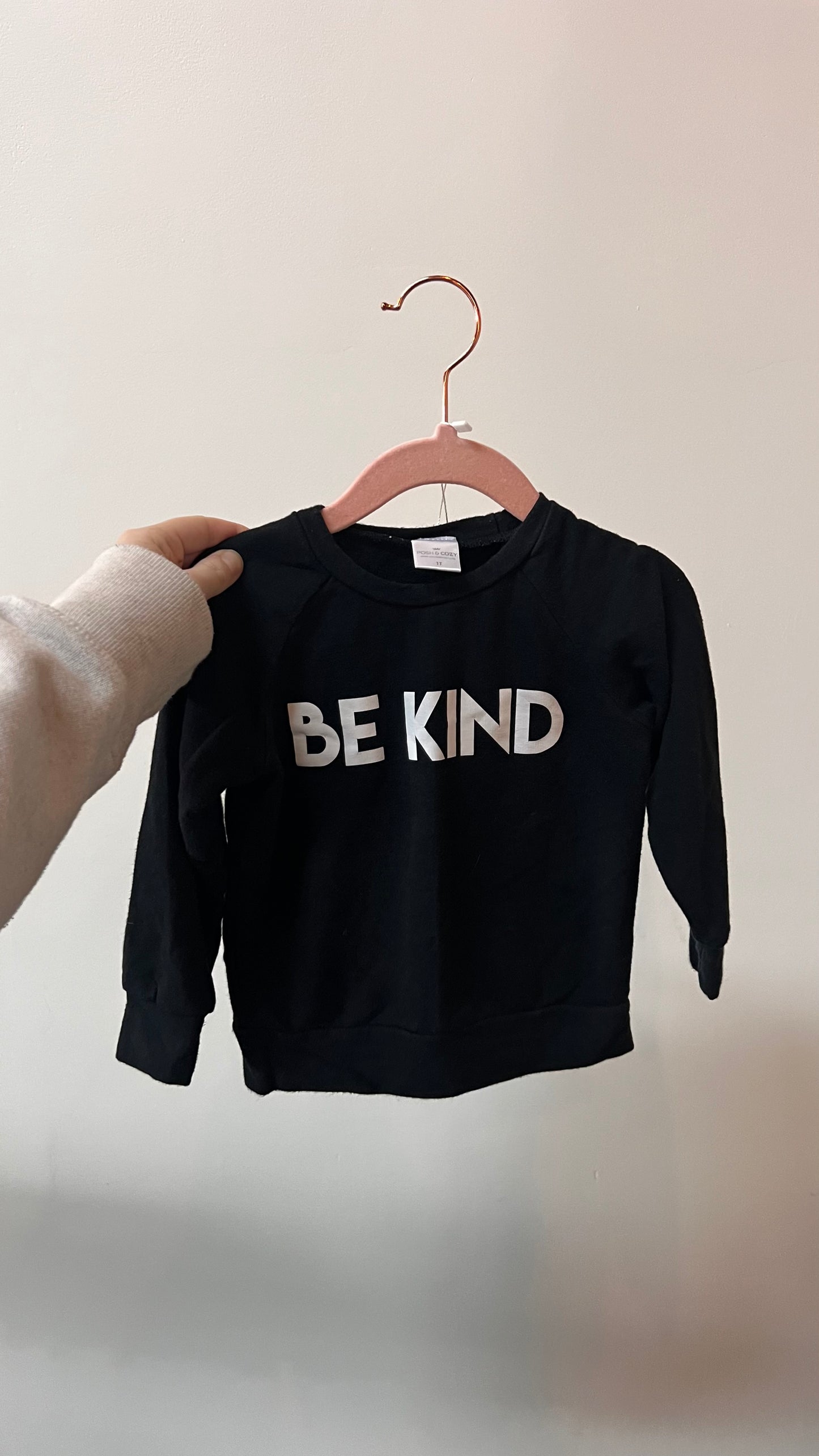 Trendy & Chic - Posh & Cozy - 1T - Black Be Kind Sweater