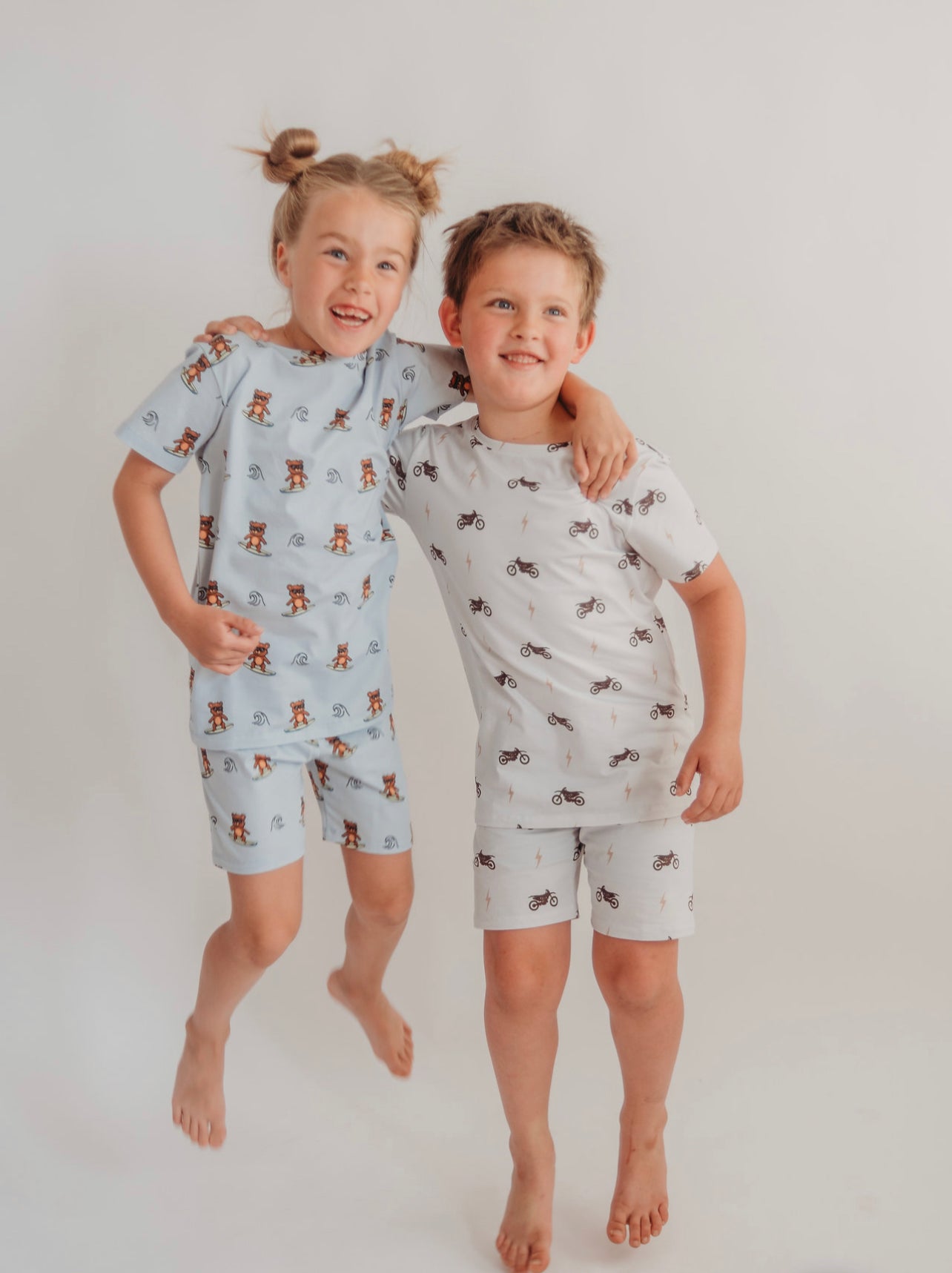 Little Aspen Baby - Full Throttle Shorts Set