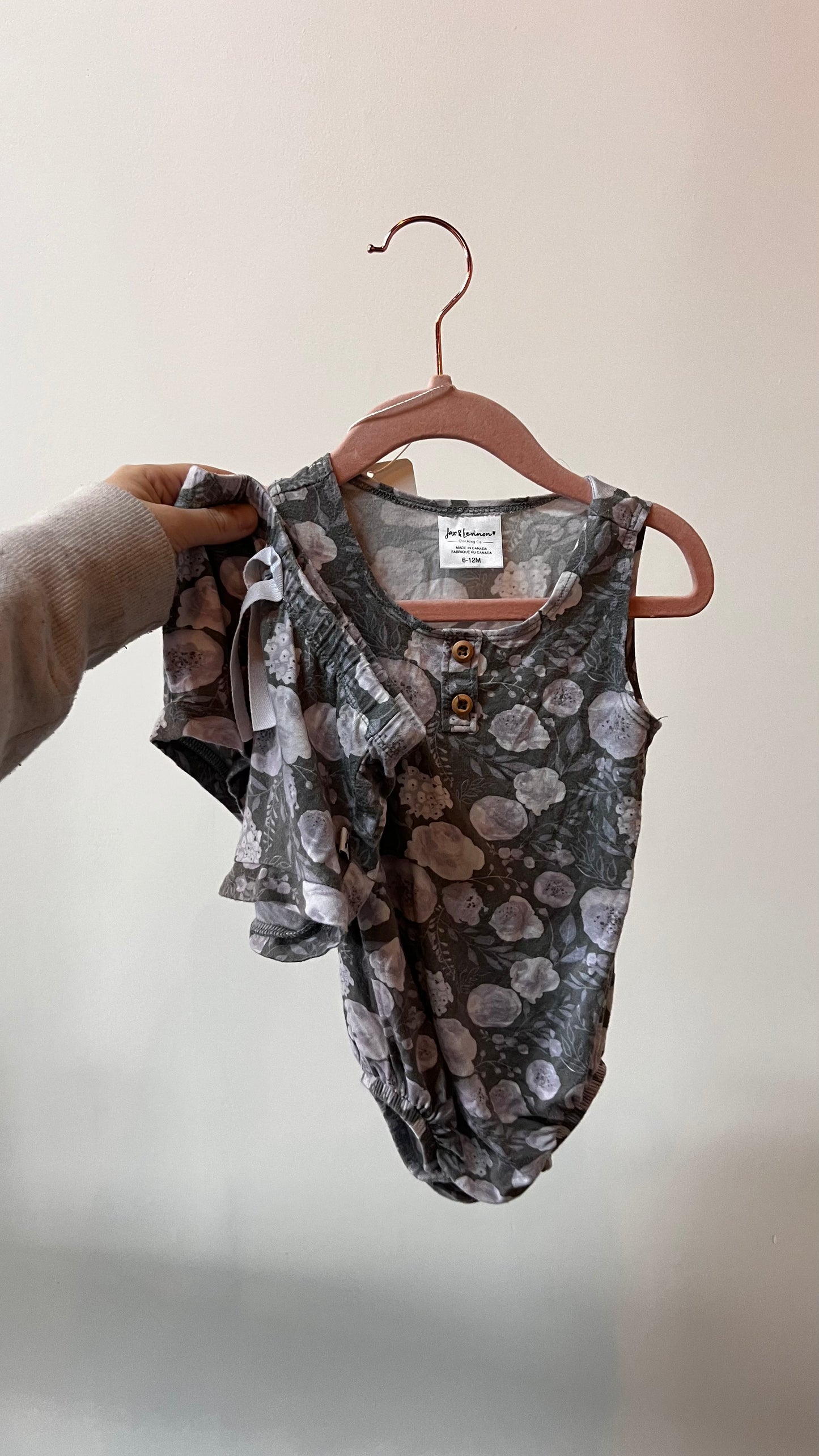 Trendy & Chic - Jax & Lennon - 6-12M Flower Set