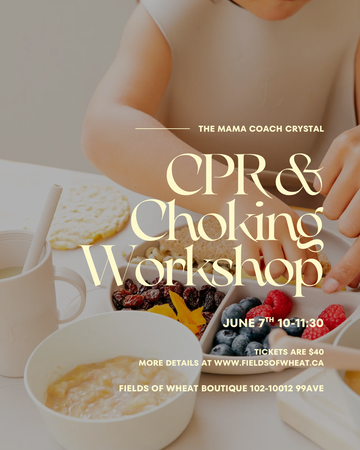 CPR & Choking Workshop with The Mama Coach