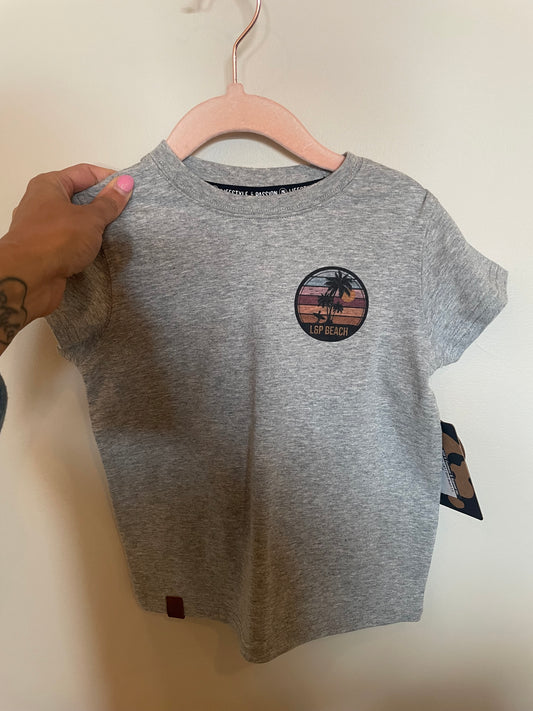 BM - Consignment - NWT Lifestyle & Passion Grey T-Shirt - 3-4T