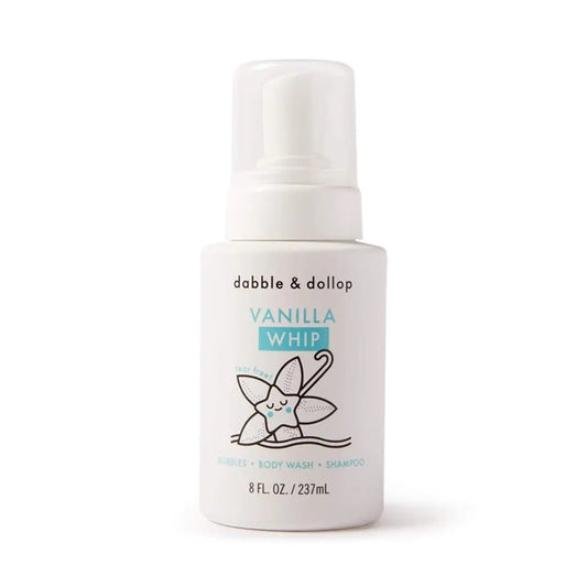 Dabble & Dollop - All-Natural Vanilla Foaming Shampoo & Body Whip