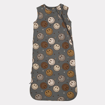 Pip & Phee - Sleep Sack 1.0 TOG - Brown Smiley