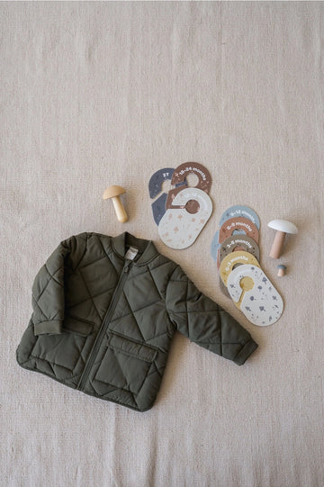 3 Sprout - Baby Closet Dividers (Newborn To 24 Months) - Mushroom Print