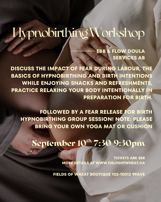 Hypnobirthing Workshop - September 10th