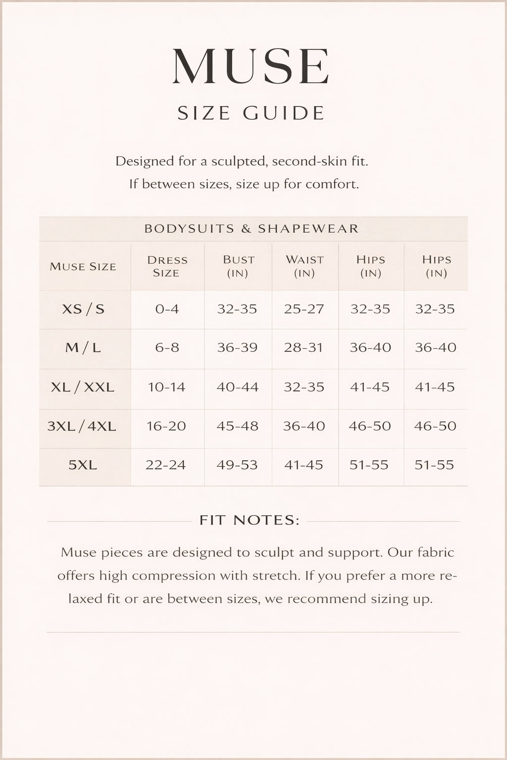 Muse Shapewear - Form Bodysuit