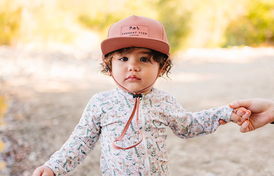 Current Tyed - Classic Waterproof Snapback Hat - Clay
