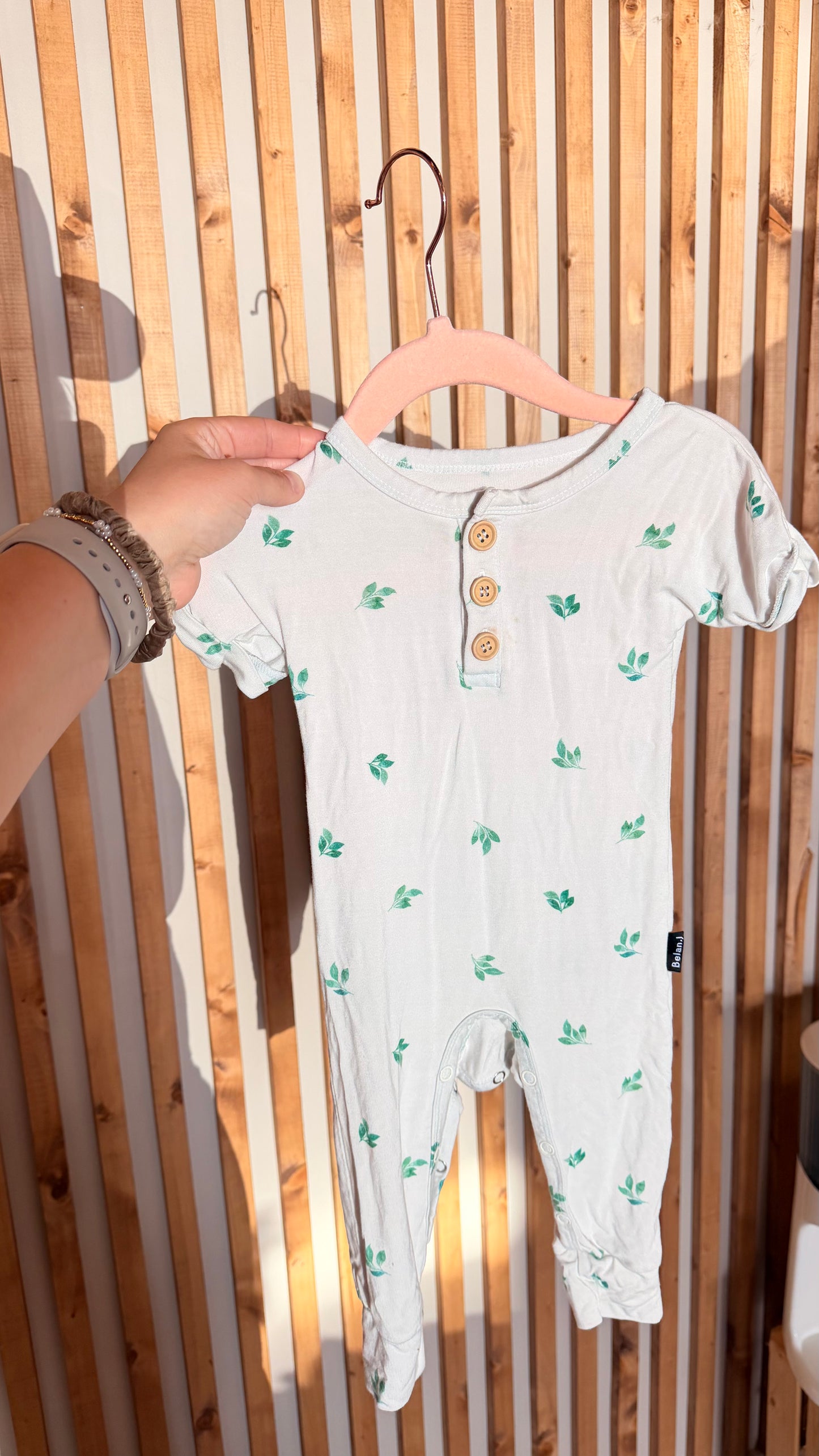 RJ - Consignment - Belanj Leaf Romper - 3-6M