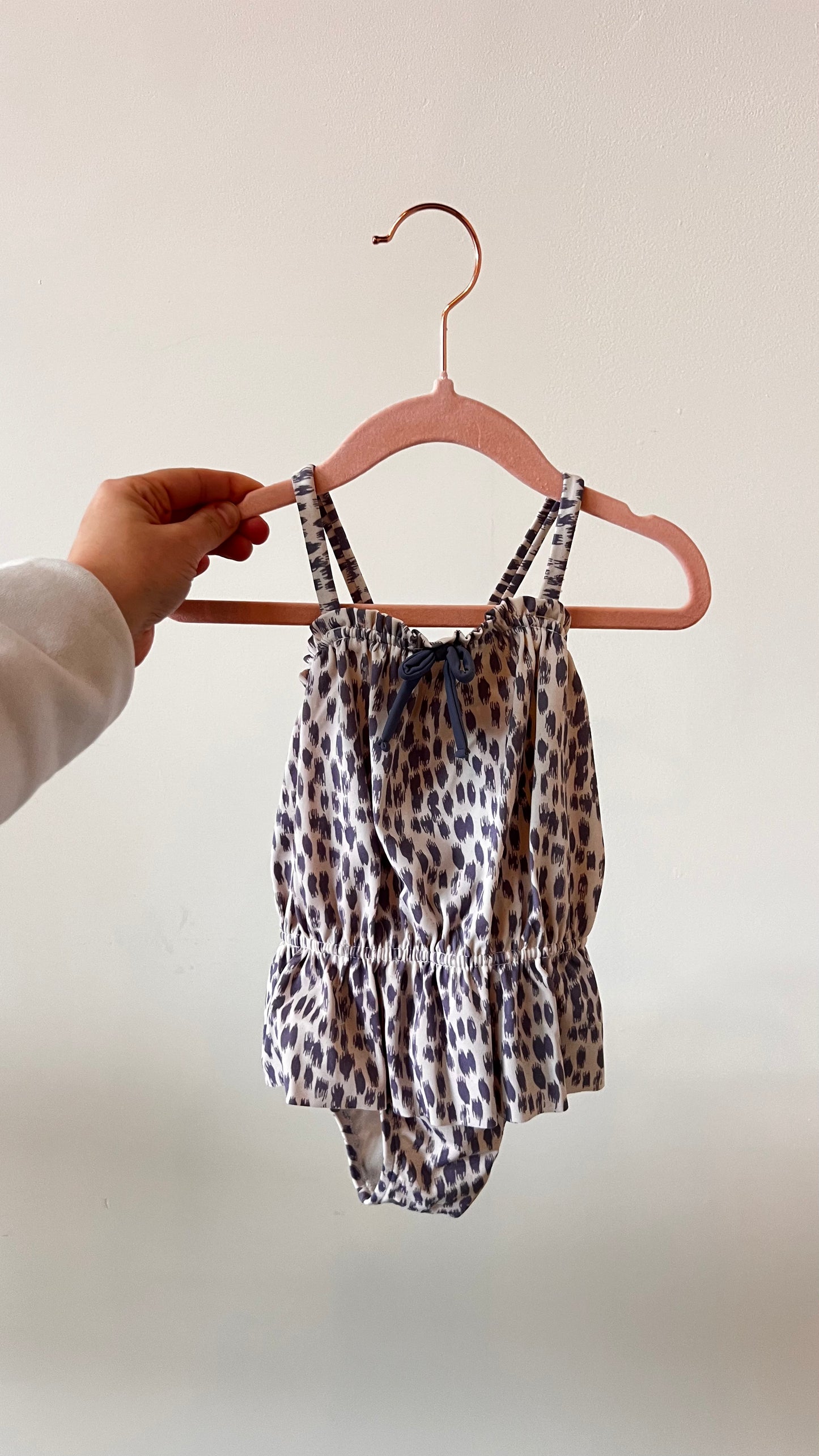 MN - Consignment - Gap Baby Purple Swimsuit 6-12m